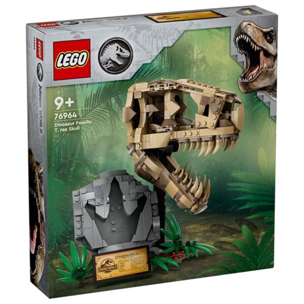 LEGOÂ® Jurassic Worldâ¢ Dinosaurfossiler: T. Rex-Kranium